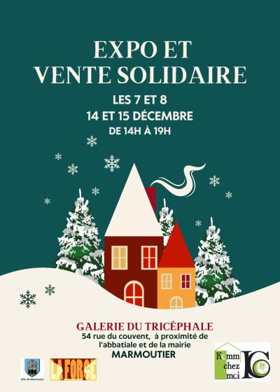 Samedi 07 décembre 2024 Expo et vente solidaire à Marmoutier